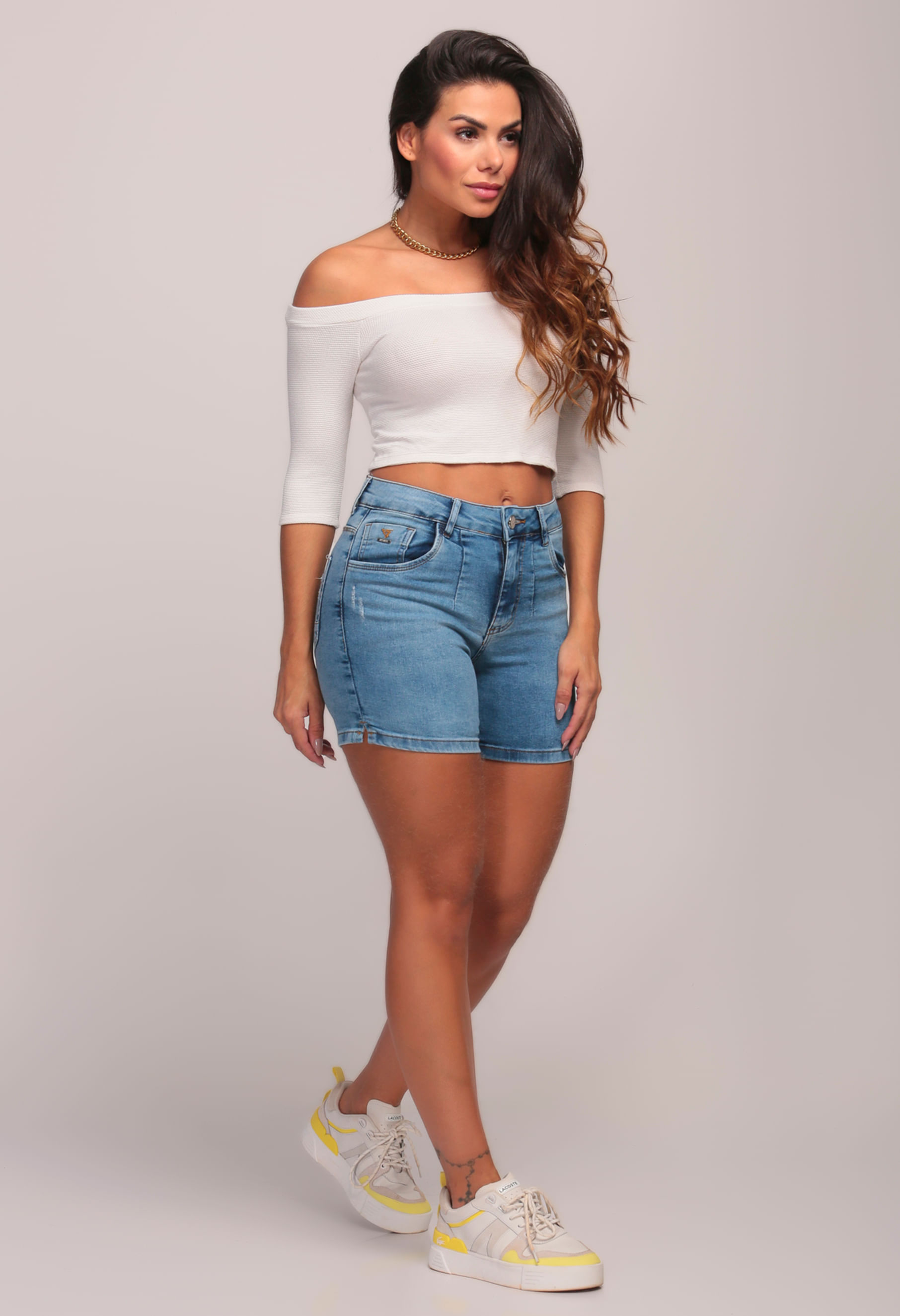 Shorts Jeans Comfort Feminino - 767 Jeans