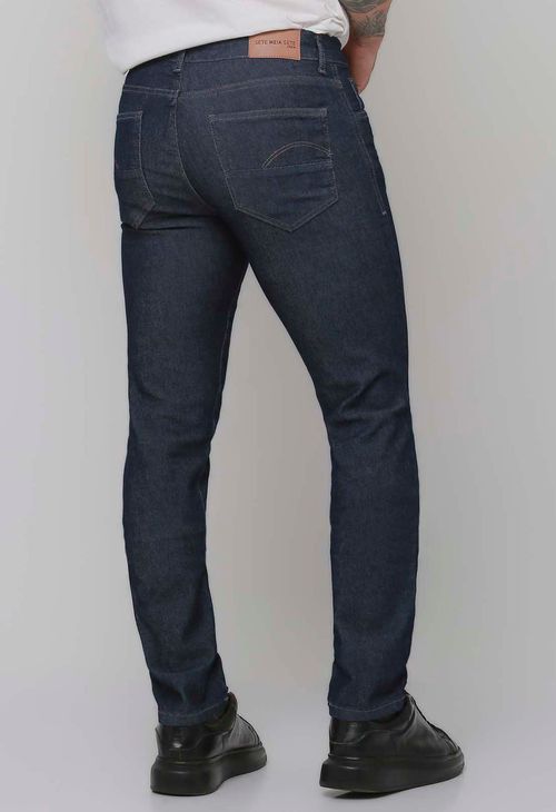 Calça Jeans Slim Fit Masculina Escura