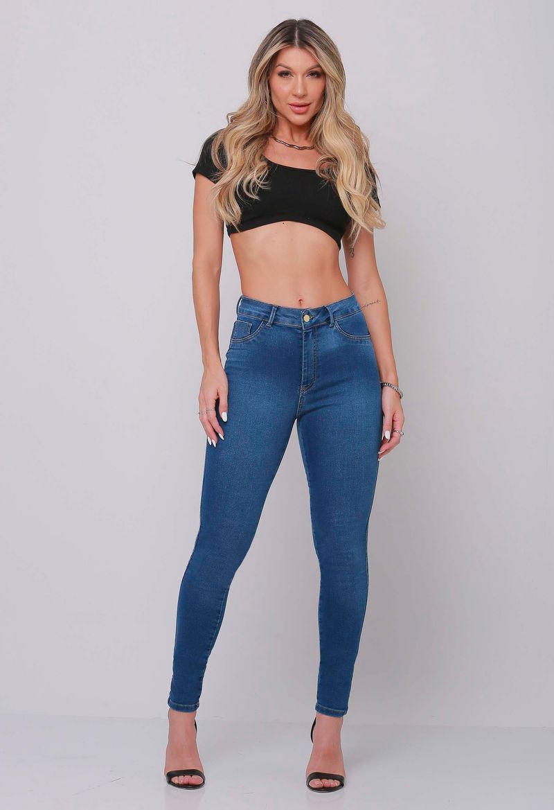 Calça Jeans Skinny Feminina Levanta Bumbum - 767 Jeans