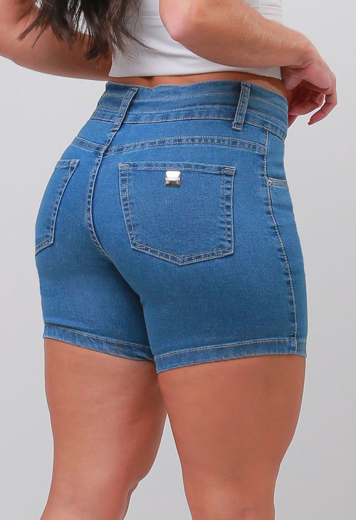 Bermuda Jeans Comfort Feminina