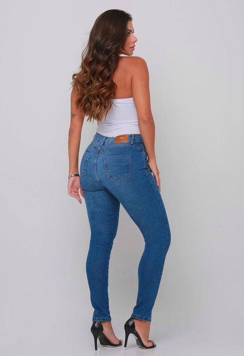 Calça Jeans Cigarrete Feminina Ultra Modeladora 25229